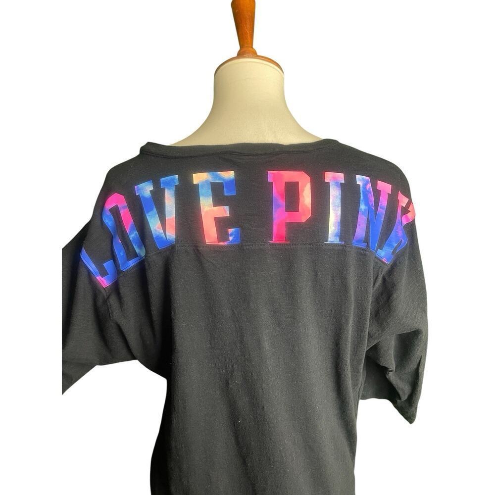 Victoria Secrets Love Pink Top Women Size XS V-Neck Cotton Casual Loungewear